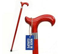 Dr. Watson Classic Derby - Bastone da passeggio in frassino fatto a mano (Rose)