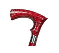 Dr. Watson Classic Duke - Bastone da passeggio in frassino fatto a mano (Mogano)