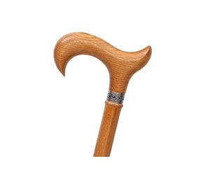 Dr. Watson Prestige Bastone da Passeggio Elegante Derby, Caramello, 84 cm