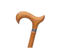 Dr. Watson Prestige Bastone da Passeggio Elegante Derby, Caramello, 89 cm