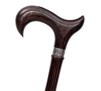 Dr. Watson Prestige Bastone da Passeggio Elegante Derby, Wengé, 84 cm