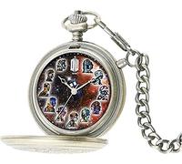 Dr Who DR207 Orologio da Tasca da Uomo, Plastica, Argento