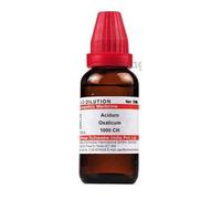 Dr Willmar Schwabe India Acidum Oxalicum Diluzione 1000 Ch (30ml) - Free Ship