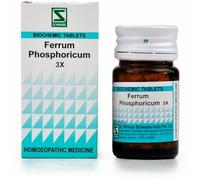 Dr Willmar Schwabe India Ferrum Phosphoricum Biochemico Compresse 3X 20 GM