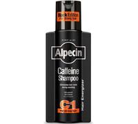 Alpecin Coffein Shampoo C1 Black Edition 250ml | Shampoo per naturale crescita dei capelli uomo | Shampoo anticaduta uomo | Contro la caduta ereditaria dei capelli