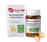 DR. WOLZ Estratto di Broccoli Activ Enzimi 60 Capsule Glucorafamina Quercetina