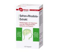 Dr. Wolz Safran Rhodiola Estratto 120 Pillole Cervello & Nervoso Sistema