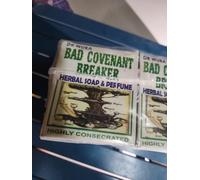 Dr Wura Bad Covenant Breaker - Sapone e profumo alle erbe, altamente consacrato, formula detergente spirituale, 2 pezzi
