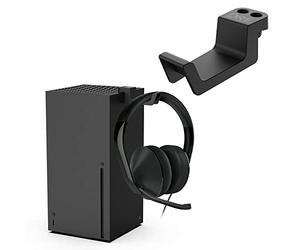 DR1TECH GameHookX Supporto Porta Cuffie Gaming per XBOX Series X - DESIGN SAVE YOUR SPACE Stand Antigraffio Ultra Resistente - Accessori per XBOX [Amazon Exclusive]