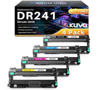 DR241 DR241CL - Tamburo compatibile con Brother DR241 DR-241CL Drum Unit compatibile per Brother DCP-9015CDW DCP-9017CDW HL-3140CW HL-3142CW MFC-9130CW MFC-9140CDN (4 Pack)