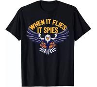 dr65QQCe Limited When It Flies It Spies Birds Arent Real Conspiracy Theory T-Shirt