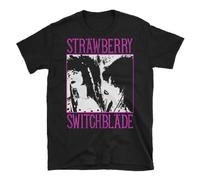 dr65QQCe Strawberry Switchblade T-Shirt Siouxsie And The Banshees Sisters Unisex Tee