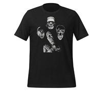 dr65QQCe Universal Monsters Men's Horror Band Unisex T-Shirt Monsters Tee S-5XL