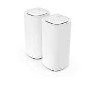 (Draadloze) Routers LINKSYS Linksys MX6202 Velop Pro - Mesh WiFi - WiFi Versterker - WiFi 6E - 5400 Mbps - 2-Pack - Wit - Aktie!
