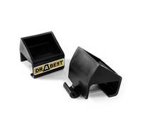 DRABEST - Gancio in Plastica per Secchio - Supporto di Sospensione per Secchio - Accessorio per Scale Domestiche in Alluminio - Carico Massimo 10 kg