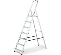 Drabest Scala Domestica In Alluminio A 7 Gradini Portata 125kg