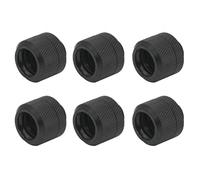 Dracaena Confezione da 6 Raccordi a compressione per tubi rigidi con filettatura G1/4"""" e diametro esterno 14 mm, con design del corpo alto per s