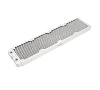 Dracaena.io Radiatore PC Rame 480mm Raffredd. Liquido, 28mm, 2 G1/4, Bianco