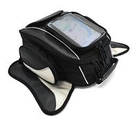 Dracarys Nero Motociclo Borse Serbatoio - Oxford Borsa con Sacco Nero per Motocicletta - Borsa Magnetica Forte per Honda Yamaha Suzuki Kawasaki Harley