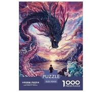 Drachen Jigsaw Puzzle Per Adulti E Bambini 1000 Pezzi Puzzle 70x50cm/1000pcs Decompressione E Regalo Puzzle Giochi Giocattolo Antistress Cardboard