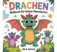 Drachen Malbuch für kleine Abenteurer