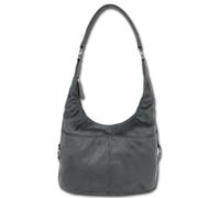 DrachenLeder Donna Borsa Marsupio Borsa Grigio Similpelle 37x18x25 CM OTS100K