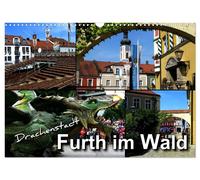 Drachenstadt Furth im Wald (Wandkalender 2027 DIN A3 quer), CALVENDO Monatskalen