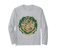 Draco Dormiens Hogwarts Happy Christmas Magic Maglia a Manica