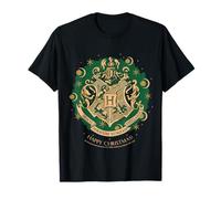 Draco Dormiens Hogwarts Happy Christmas Magic Maglietta