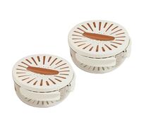 Dracqwn Scolapiatti 2 in 1, Scolapiatti for Frutta E Verdura con Coperchio, Cestello for Scolare La Frutta, Insalatiera, for Sciacquare, Scolare, Lavare La Verdura(A Brown,2 Pack)