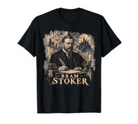 Dracula Autore Bram Stoker Scrittore di Letteratura Gotica Maglietta