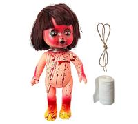 Draculaura Doll | Haunted Dolls | Halloween Outdoor Decorations,Hanging Swinging Dolll Light Up Eyes Creepy Sound Expressions | Large Scary Hallowen Decor Props for Indoor Outside