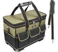 Drado Borsa Attrezzi, Borsa Attrezzi Professionale, Borsa Attrezzi Impermeabile con Tracolla Regolabile (40 x 23 x 28 cm)