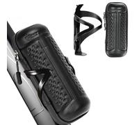 Drado Cycling Porta Attrezzi, Ciclismo Borsa Portabottiglie, Kit di Attrezzi + Gabbia per Borraccia da Bicicletta, Impermeabile, Antiscivolo e Resistente da 1,2 Litri (Nero)