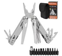 Drado Pinza Multiuso, Multitool Pinza Pieghevole, 21 in 1 Coltello a Sega Apribottiglie Universale Robusto e Leggero Resistente alla Corrosione, Campeggio Avventura All'Aperto