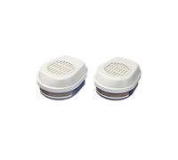 Dräger X-plore filtro a baionetta combinato A2 P3 anti gas e particolati | 1 paio | filtro di ricambio per semimaschere e maschere a pieno facciale X-plore 3300, 3500 e 5500