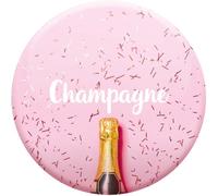 DRAEGER PARIS 1886 - Magnete magnetico frigorifero - Colore champagne brillante - Elegante e durevole - 6,5 x 6,5 cm - Perfetto per foto e liste - Idea regalo per tutte le occasioni