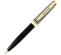 DRAEGER PARIS 1886 - Penna a sfera retrattile Black & Gold con messaggio My Heart - Regalo unico e personalizzato - Presa piacevole - Elegante custodia inclusa - Eccezionale comfort di scrittura