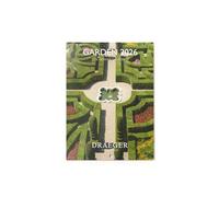 DRAEGER PARIS 1886 - Piccolo calendario da parete 13 x 18 cm 2026 - tema giardino - 12 mesi - carta FSC - illustrazioni staccabili