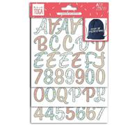 Draeger Paris - 52 lettere + 20 numeri termoadesivi