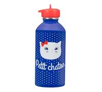 Draeger Paris - Borraccia in acciaio inox per bambini - Petit Chaton - Bleu