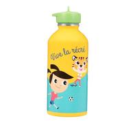 Draeger Paris - Borraccia in acciaio inox per bambini - Vive la récré