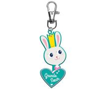 Draeger Paris - Portachiavi per bambini, grande sorella, 12x3,4cm, Plastica, Nessuna pietra preziosa