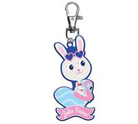 Draeger Paris - Portachiavi per bambini, motivo: sirena, 12x3,4cm, Plastica, Senza Gemme