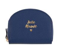 Draeger Paris - Portamonete - Jolie nonna - Blu navy - poliuretano, Blu reale., 12 x 9,5 x 2cm