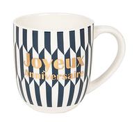 Draeger Paris - Tazza Regalo - "JOYEUX ANNIVERSAIRE"
