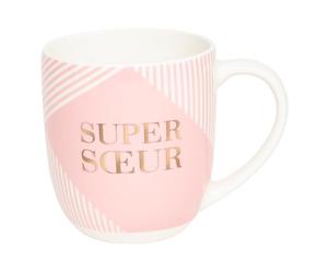 Draeger Paris - Tazza Regalo - "SUPER SŒUR"