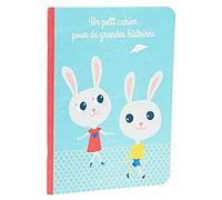 Draeger - Quaderno per bambini grandi storie, quaderno per scrivere e disegnare, copertina illustrata, piccolo quaderno a quadretti grandi, carta certificata FSC®