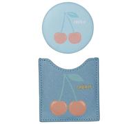 Draeger - Specchio rotondo da tascabile, ideale come regalo di compleanno, per tutte le occasioni, dimensioni: 8,5 x 8 cm