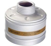 Dräger X-plore - Filtro gas 940 A2 (EN 14387) di qualità per maschere con filettatura rotonda RD40 (EN 148-1)